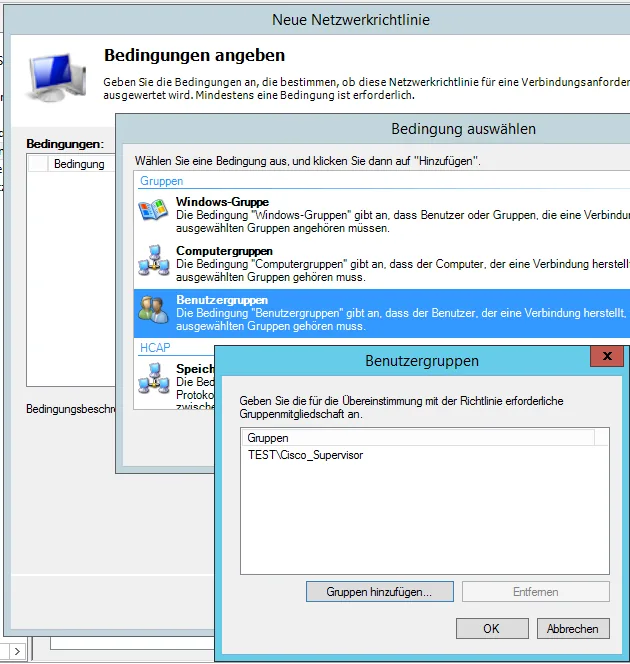 Richtline anpassen